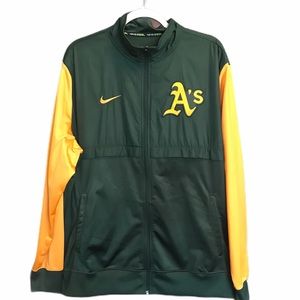 NIKE Oakland A’s men’s zip up sweatshirt size Xl